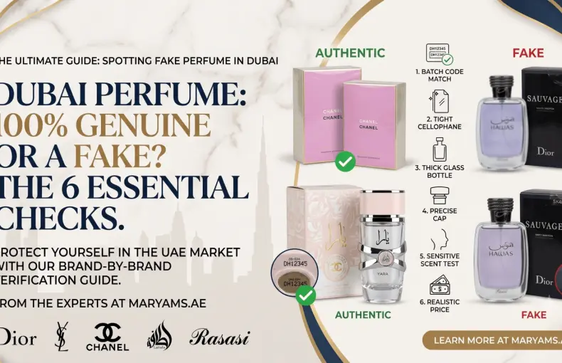 How to Spot Fake Perfume in Dubai / UAE: The Complete 2026 Authenticity Guide
