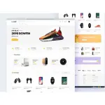 Ecommerce Website Development, Admin panel with Free Hosting and Domain