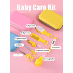 nubite 9-Piece Baby Care and Grooming Kit with Thermometer, Nasal Aspirator, Toothbrush
