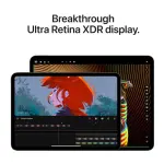 Apple iPad Pro 13-inch (M4, 7th Generation, 256GB, 5G Cellular, Silver) with Standard Glass – International Version