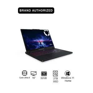 Legion Pro 7 Laptop With 16-Inch Full HD Display,Core i7-13650HX Processor/32GB RAM/2TB SSD/NVIDIA RTX 5070 Ti 12GB Graphics/Windows 11 Home Eclipse Black
