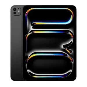 Apple iPad Pro 13-inch (M4, 7th Generation, 256GB, 5G Cellular, Space Black) with Standard Glass – International Version