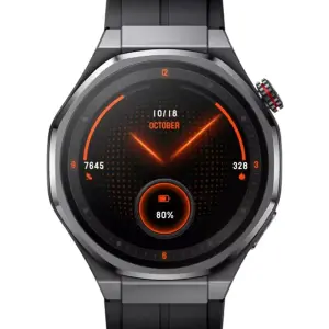 Honor Watch 5 Ultra Smartwatch (1.5-Inch AMOLED Display, Black/Black) – Official UAE Version