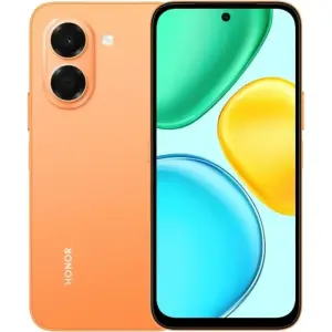 Honor X7e Dual SIM 4G Smartphone (6GB RAM, 128GB Storage, Sunrise Orange) – Middle East Version