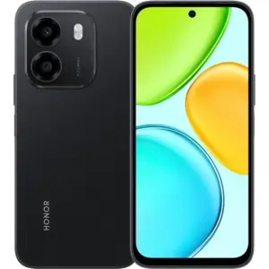Honor X6e Dual SIM 4G Smartphone (4GB RAM, 128GB Storage, Midnight Black) – Middle East Version
