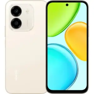 Honor X6e Dual SIM 4G Smartphone (4GB RAM, 128GB Storage, Sunrise Gold) – Middle East Version