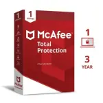McAfee Total Protection Antivirus – 1 PC, 3 Years Subscription (Digital Delivery)