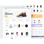 Ecommerce Website Development, Admin panel with Free Hosting and Domain